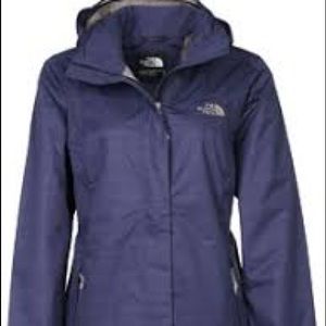 The North Face rain jacket